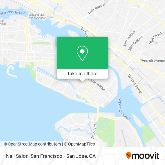 Nail Salon map