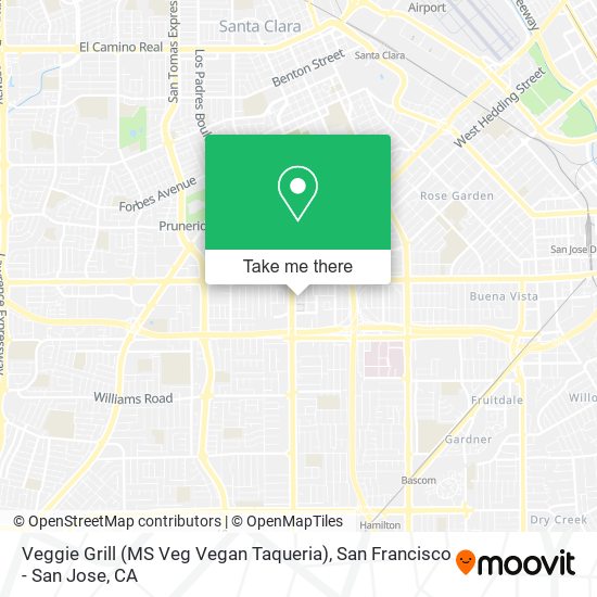 Mapa de Veggie Grill (MS Veg Vegan Taqueria)