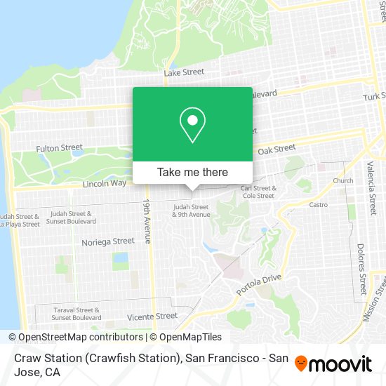 Mapa de Craw Station (Crawfish Station)