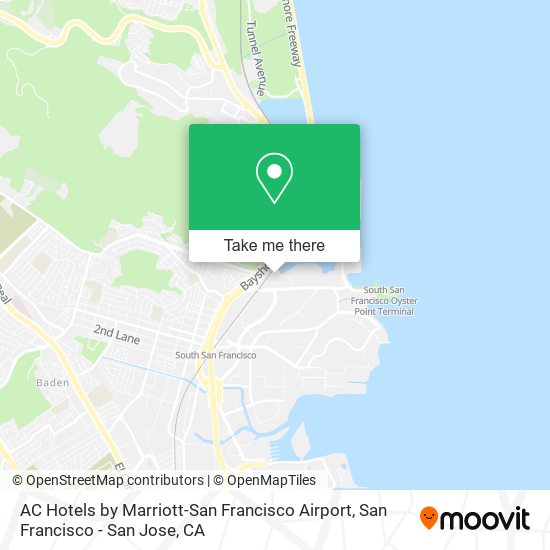 AC Hotels by Marriott-San Francisco Airport map