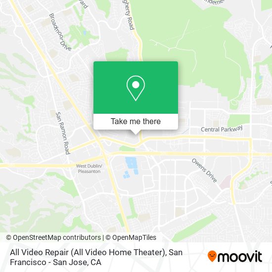 All Video Repair (All Video Home Theater) map