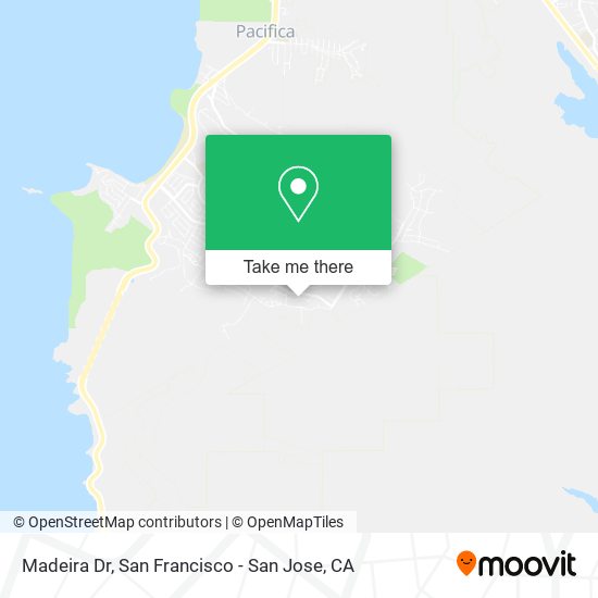 Madeira Dr map