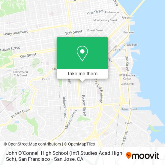 Mapa de John O'Connell High School (Int'l Studies Acad High Sch)