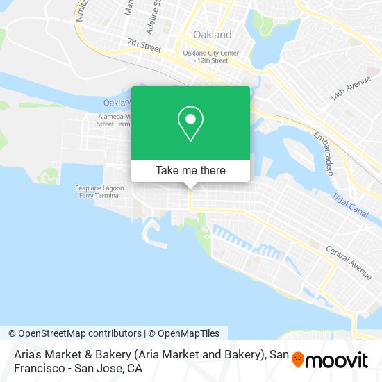 Aria's Market & Bakery map