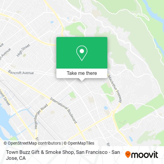 Mapa de Town Buzz Gift & Smoke Shop