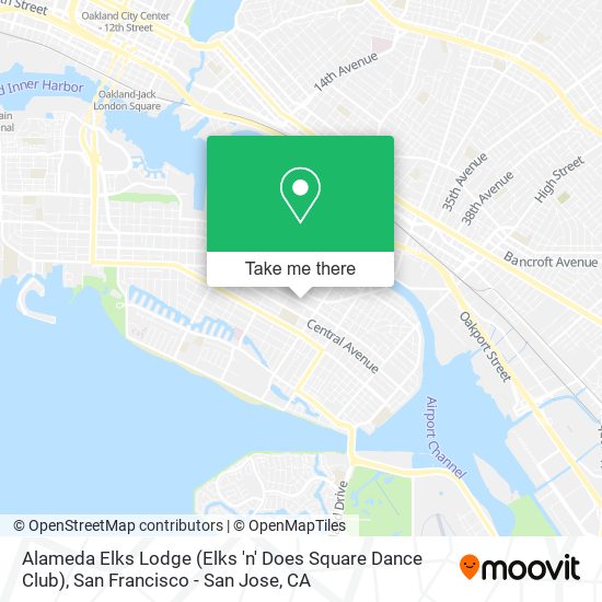 Alameda Elks Lodge (Elks 'n' Does Square Dance Club) map