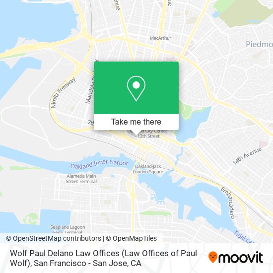 Wolf Paul Delano Law Offices map
