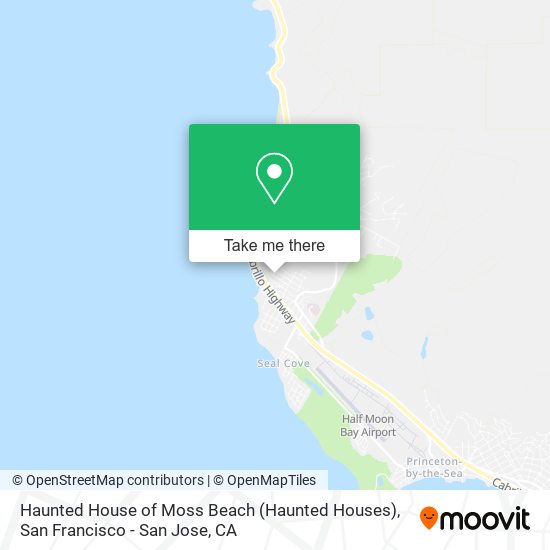 Haunted House of Moss Beach (Haunted Houses) map