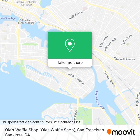 Ole's Waffle Shop (Oles Waffle Shop) map