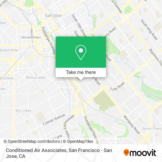 Conditioned Air Associates map