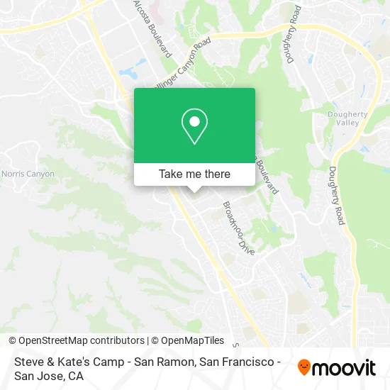 Mapa de Steve & Kate's Camp - San Ramon