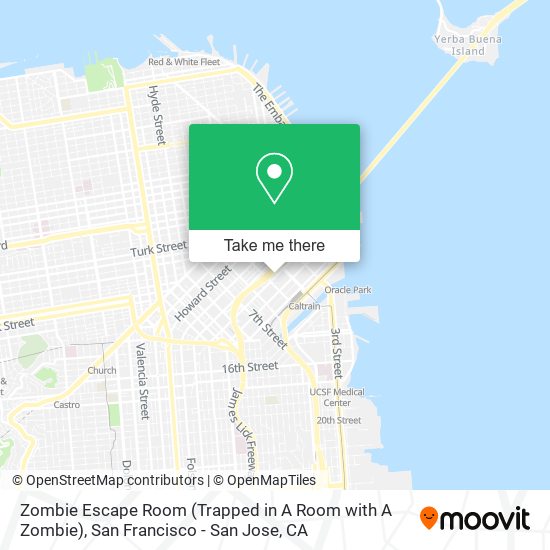 Mapa de Zombie Escape Room (Trapped in A Room with A Zombie)