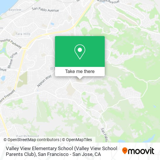 Mapa de Valley View Elementary School (Valley View School Parents Club)