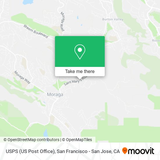 USPS (US Post Office) map