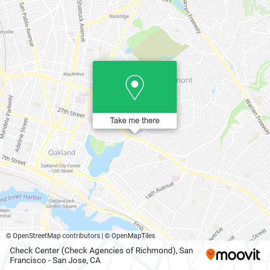 Check Center (Check Agencies of Richmond) map