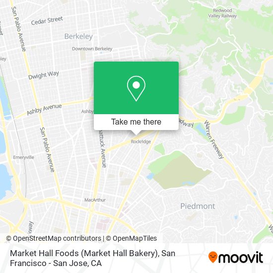Mapa de Market Hall Foods (Market Hall Bakery)