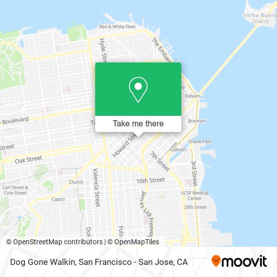 Mapa de Dog Gone Walkin