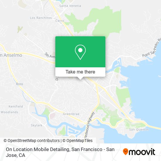 On Location Mobile Detailing map