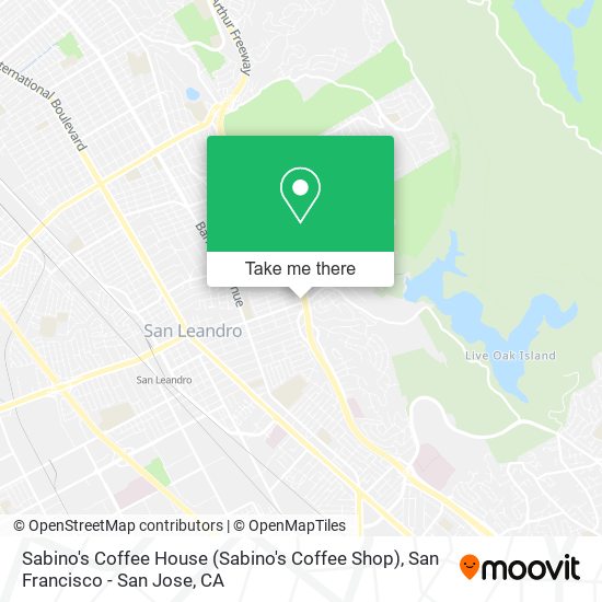 Mapa de Sabino's Coffee House