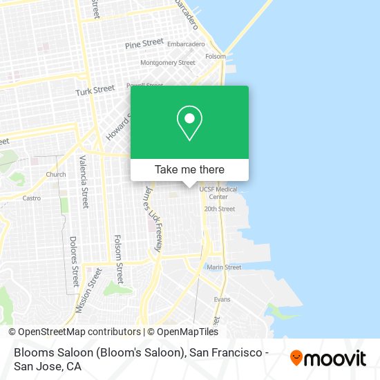 Mapa de Blooms Saloon (Bloom's Saloon)