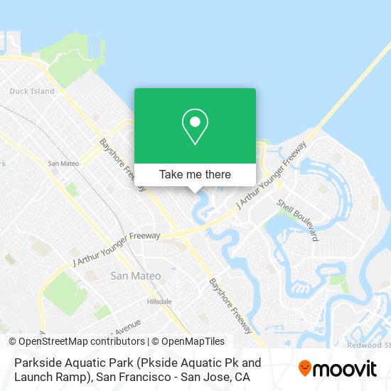 Parkside Aquatic Park (Pkside Aquatic Pk and Launch Ramp) map
