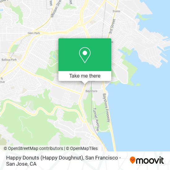 Mapa de Happy Donuts (Happy Doughnut)