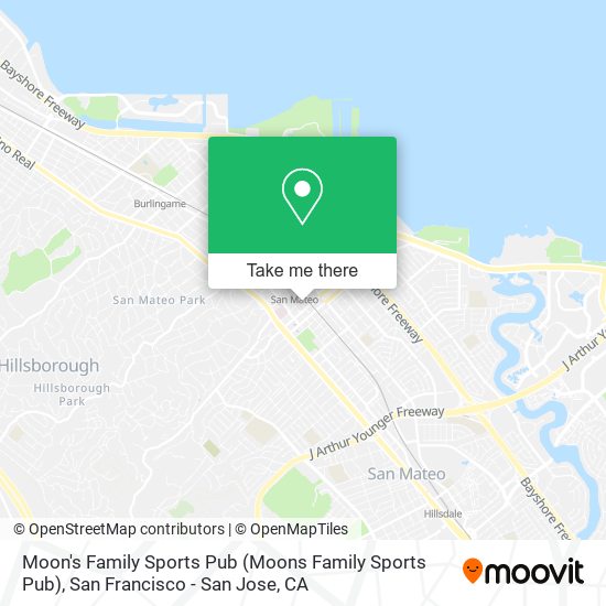 Mapa de Moon's Family Sports Pub (Moons Family Sports Pub)