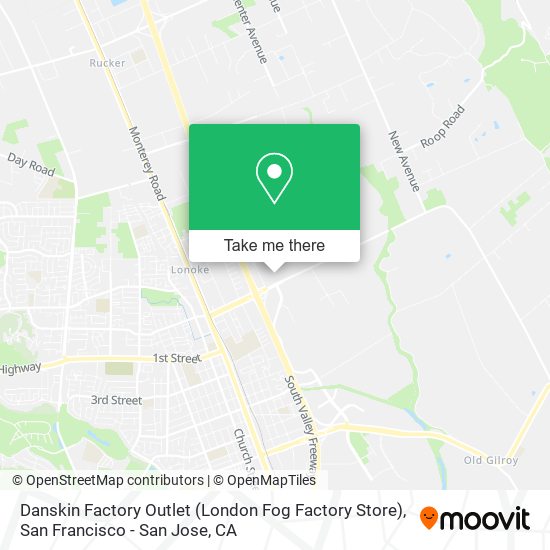 Danskin Factory Outlet (London Fog Factory Store) map