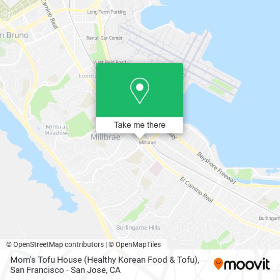 Mapa de Mom's Tofu House (Healthy Korean Food & Tofu)