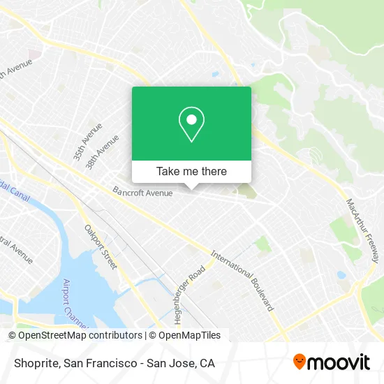 Mapa de Shoprite