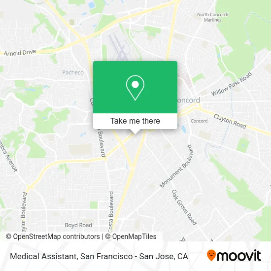 Medical Assistant map