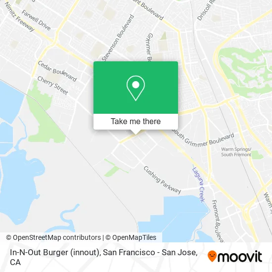 Mapa de In-N-Out Burger (innout)