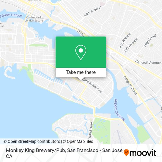 Mapa de Monkey King Brewery/Pub
