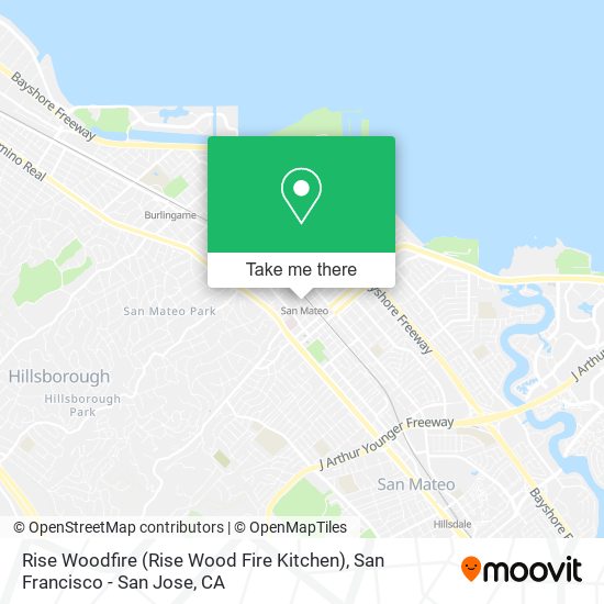 Mapa de Rise Woodfire (Rise Wood Fire Kitchen)