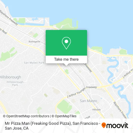 Mr Pizza Man (Freaking Good Pizza) map