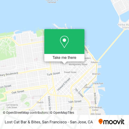Mapa de Lost Cat Bar & Bites