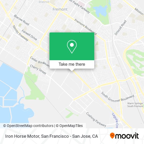 Iron Horse Motor map