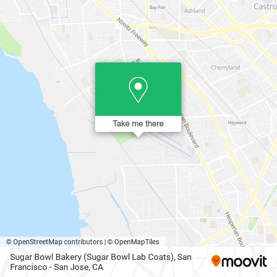 Mapa de Sugar Bowl Bakery (Sugar Bowl Lab Coats)