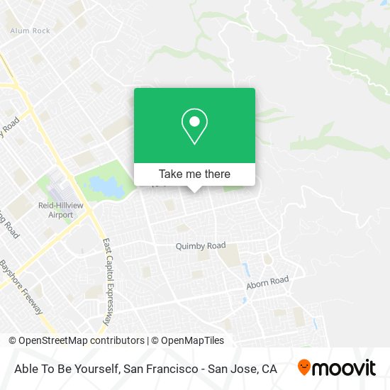 Able To Be Yourself map