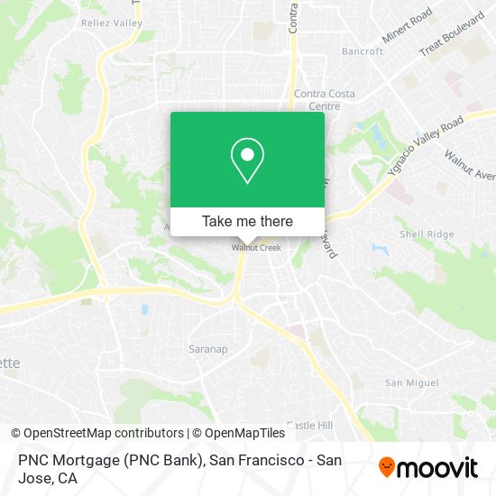 Mapa de PNC Mortgage (PNC Bank)