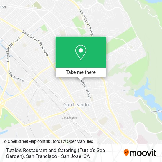 Mapa de Tuttle's Restaurant and Catering (Tuttle's Sea Garden)