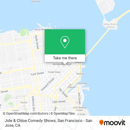 Mapa de Jide & Chloe Comedy Shows