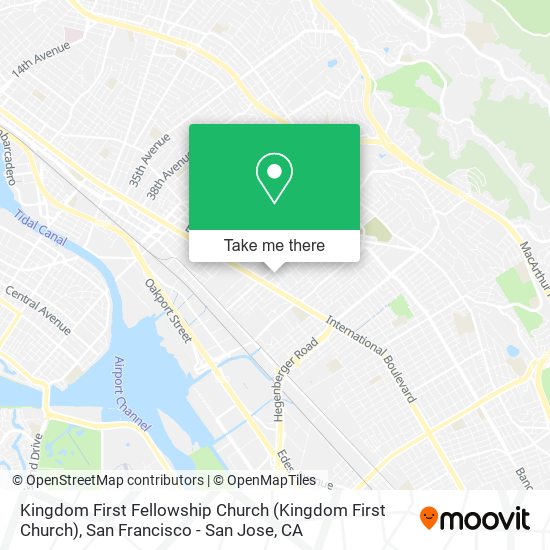 Mapa de Kingdom First Fellowship Church