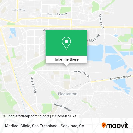 Mapa de Medical Clinic