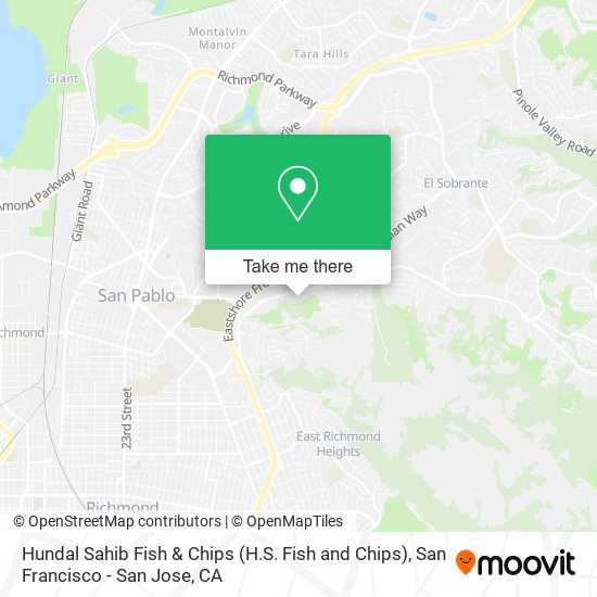 Mapa de Hundal Sahib Fish & Chips (H.S. Fish and Chips)