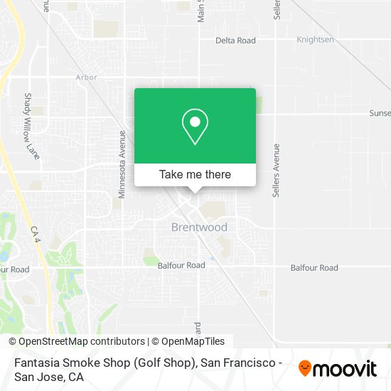 Mapa de Fantasia Smoke Shop (Golf Shop)