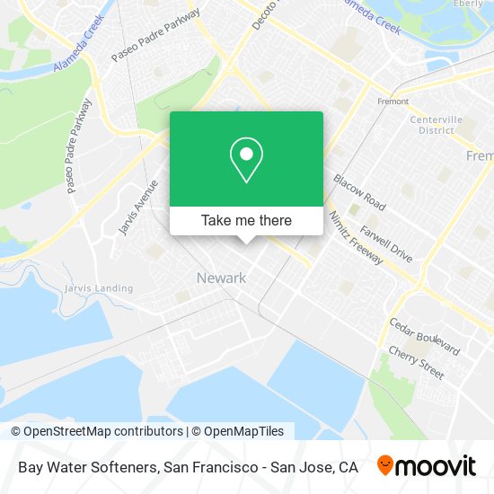 Bay Water Softeners map