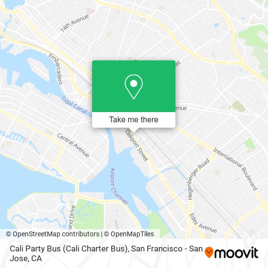 Cali Party Bus (Cali Charter Bus) map