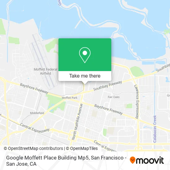 Mapa de Google Moffett Place Building Mp5