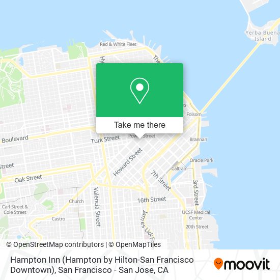 Hampton Inn (Hampton by Hilton-San Francisco Downtown) map